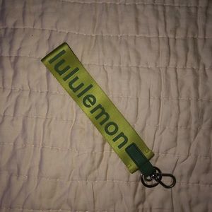 Lululemon keychain